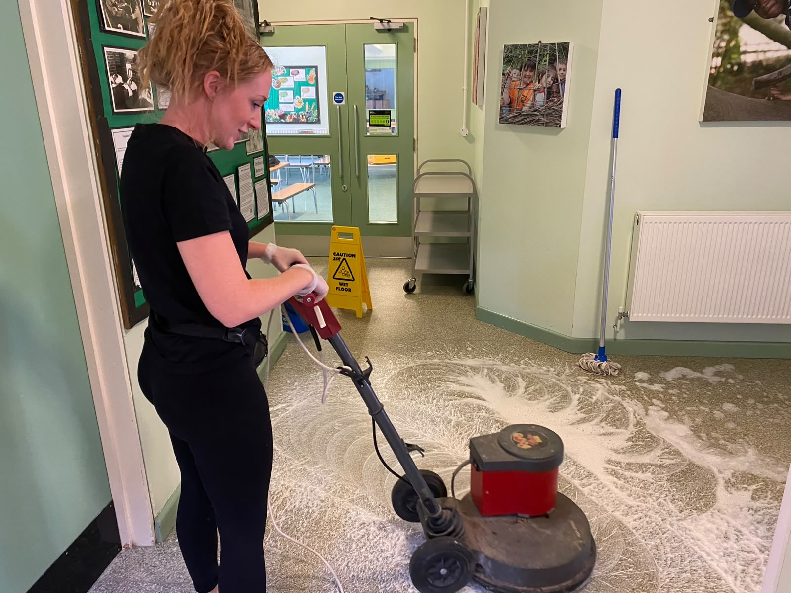 Industrial cleaning case study site
